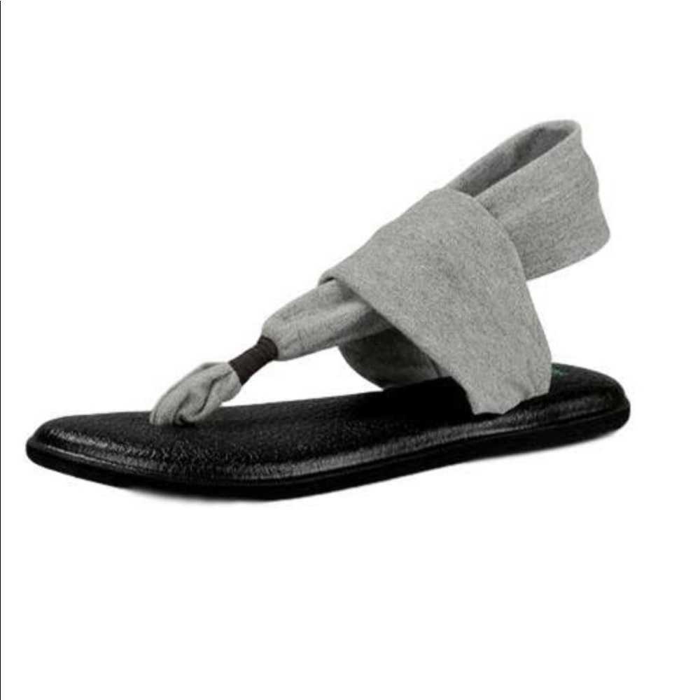 Nwt Sanuk Gray Sandals